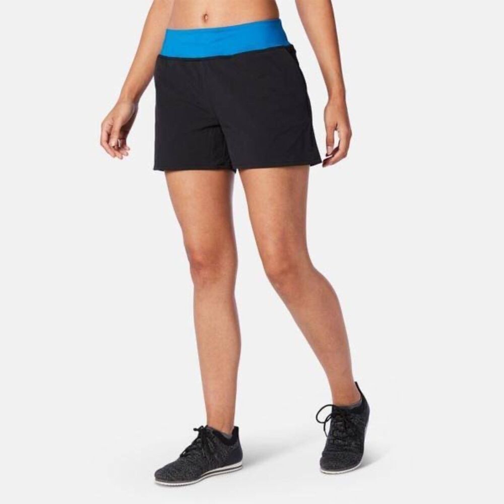 NEW Cotopaxi Women's Vamos Hybrid Pull-On Shorts in Marigold Yellow & Sky Blue S - Picture 5 of 11